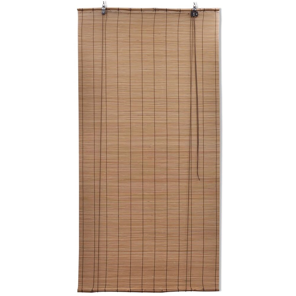 Rolgordijn 150x220 cm bamboe bruin