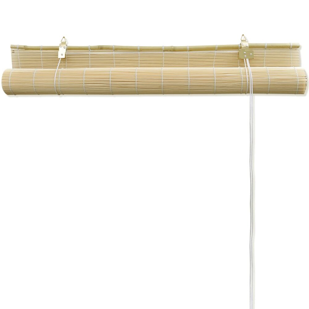 Rolgordijn 100x220 cm bamboe naturel