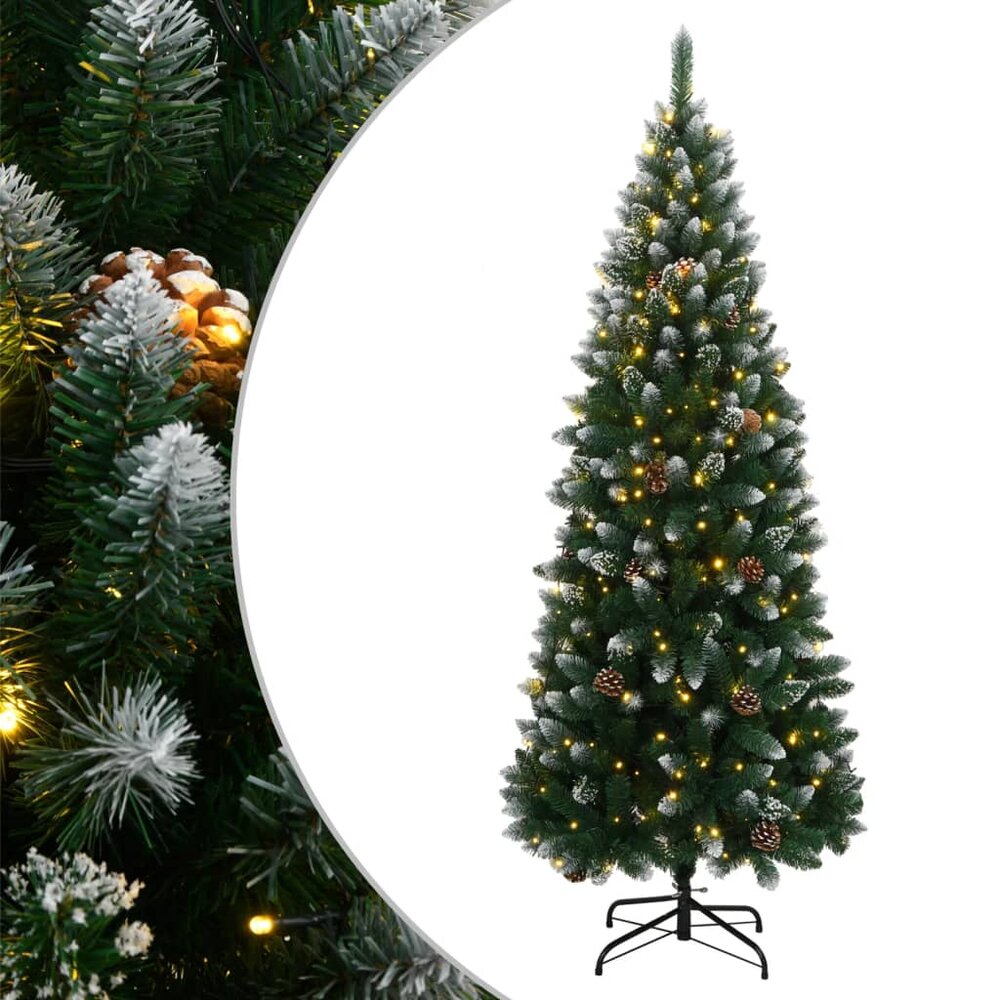 Kunstkerstboom met 300 LED&#039;s 210 cm