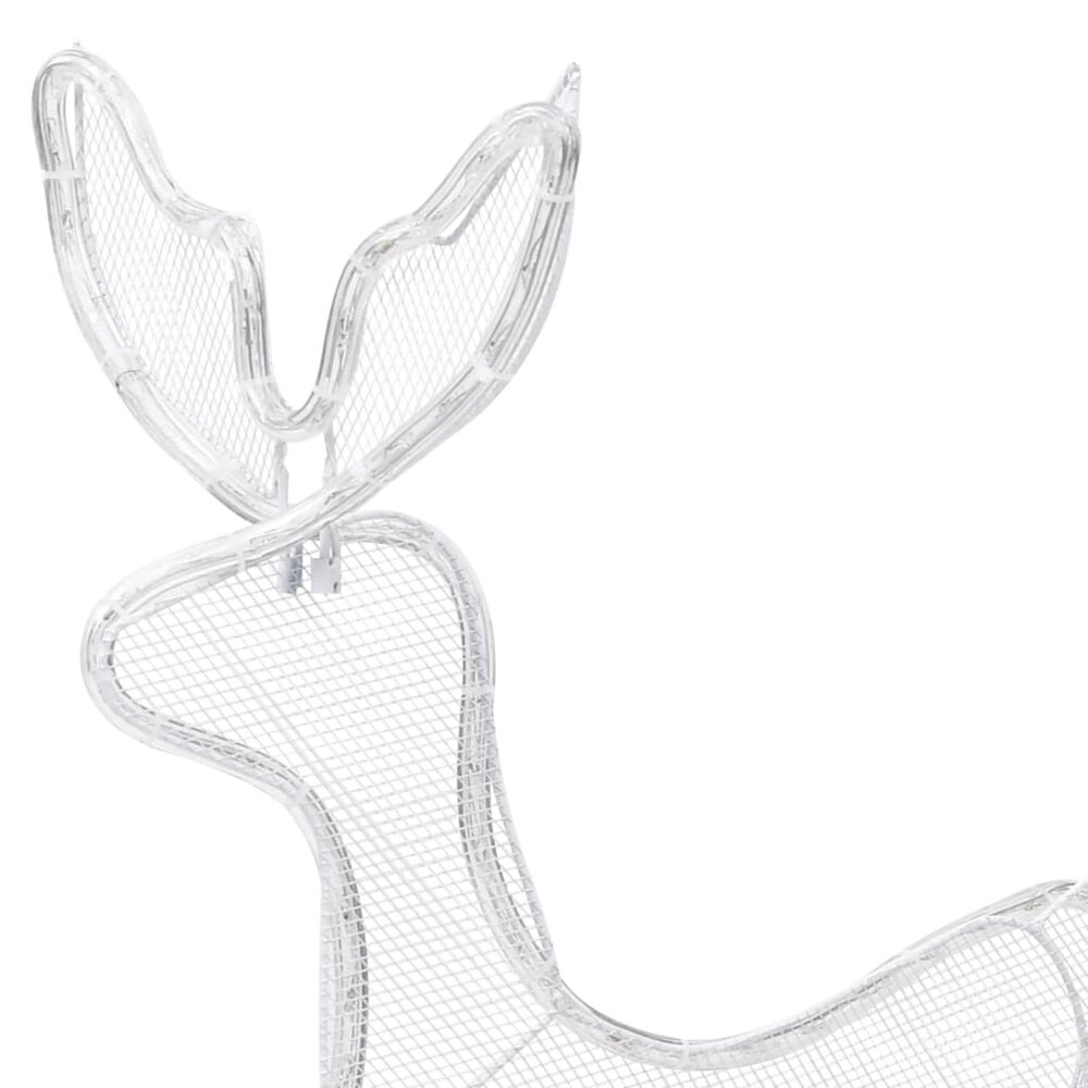 Kerstverlichting rendier en slee met mesh 432 LED&#039;s