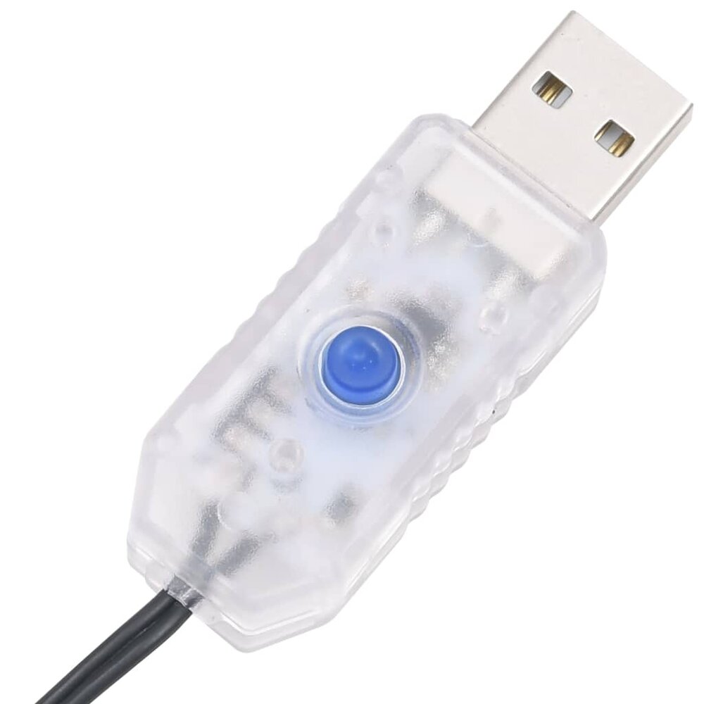 Lichtslinger met 150 LED&#039;s 15 m PVC meerkleurig