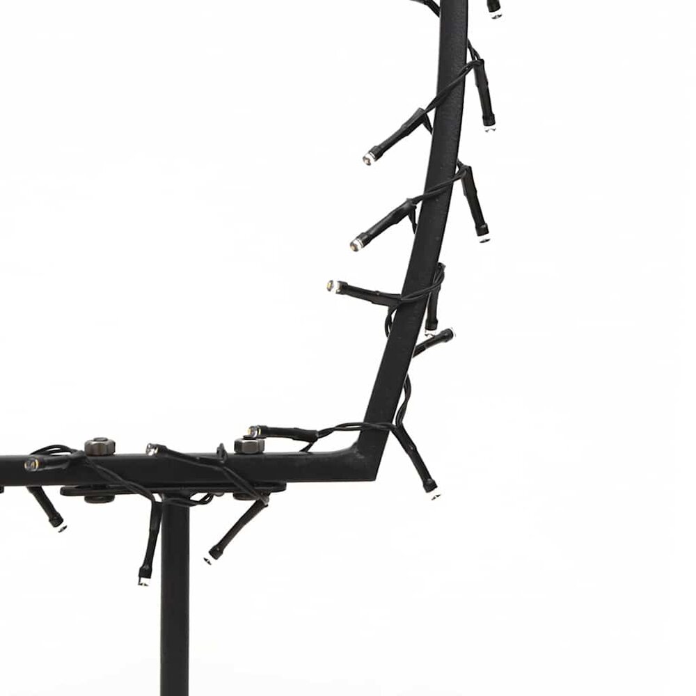 Kerstverlichting meteoor met grondpinnen 115 LED&#039;s 89 cm