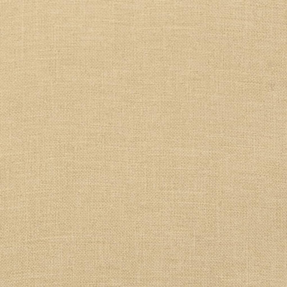 Tuinbankkussen 120x50x7 cm stof gem&ecirc;leerd beige
