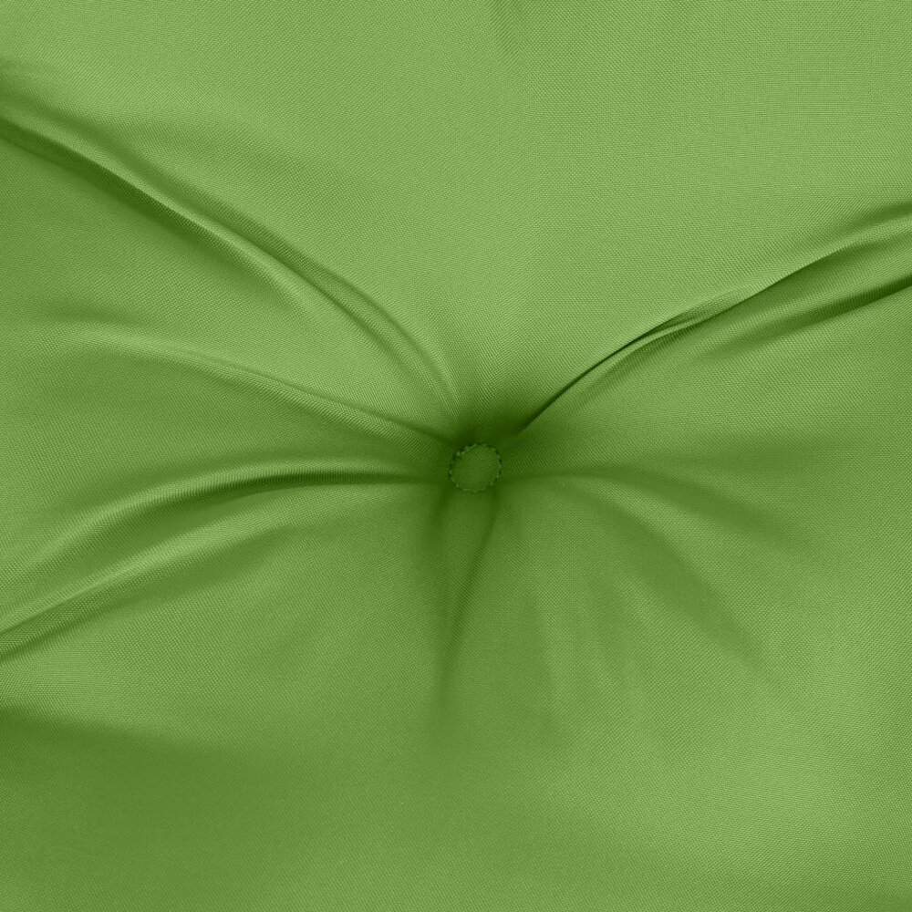 Tuinbankkussen 120x50x7 cm stof gem&ecirc;leerd groen