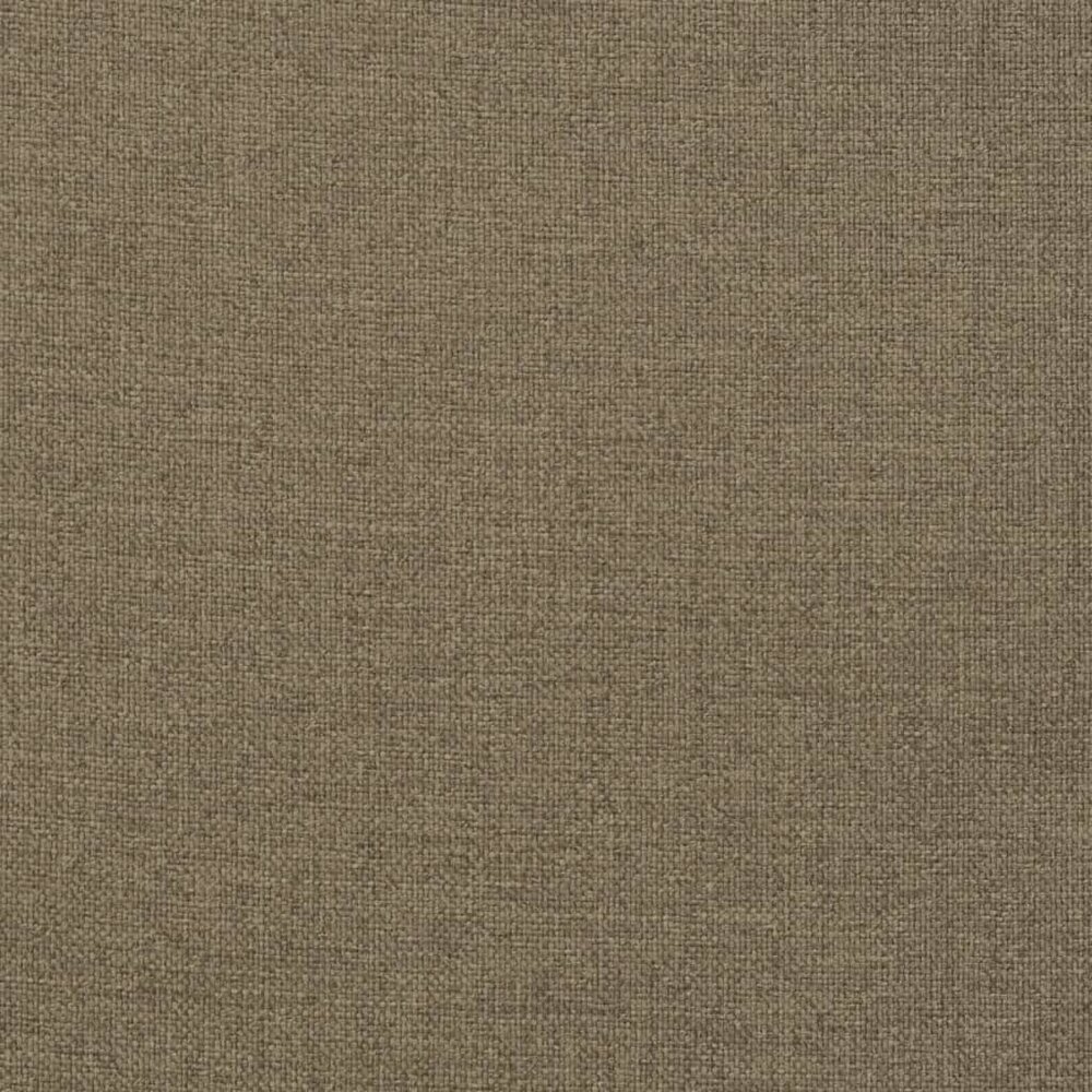 Tuinbankkussen 180x50x7 cm stof gem&ecirc;leerd taupe