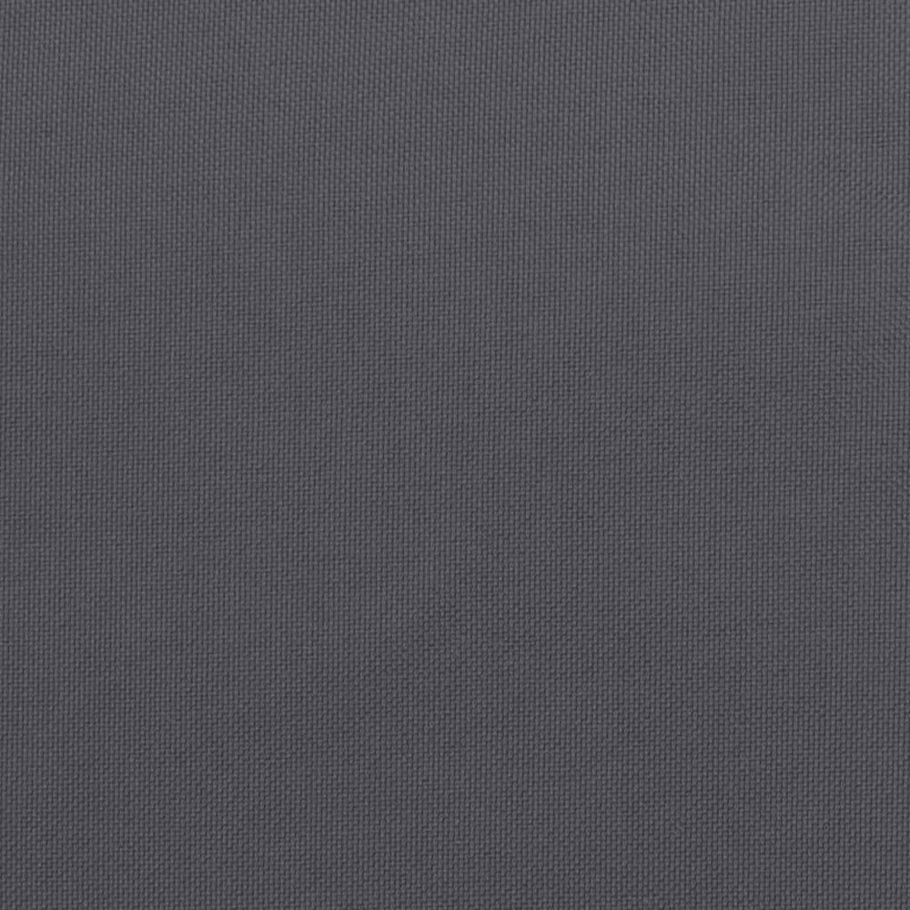 Bankkussens 4 st 50x50 cm stof antracietkleurig