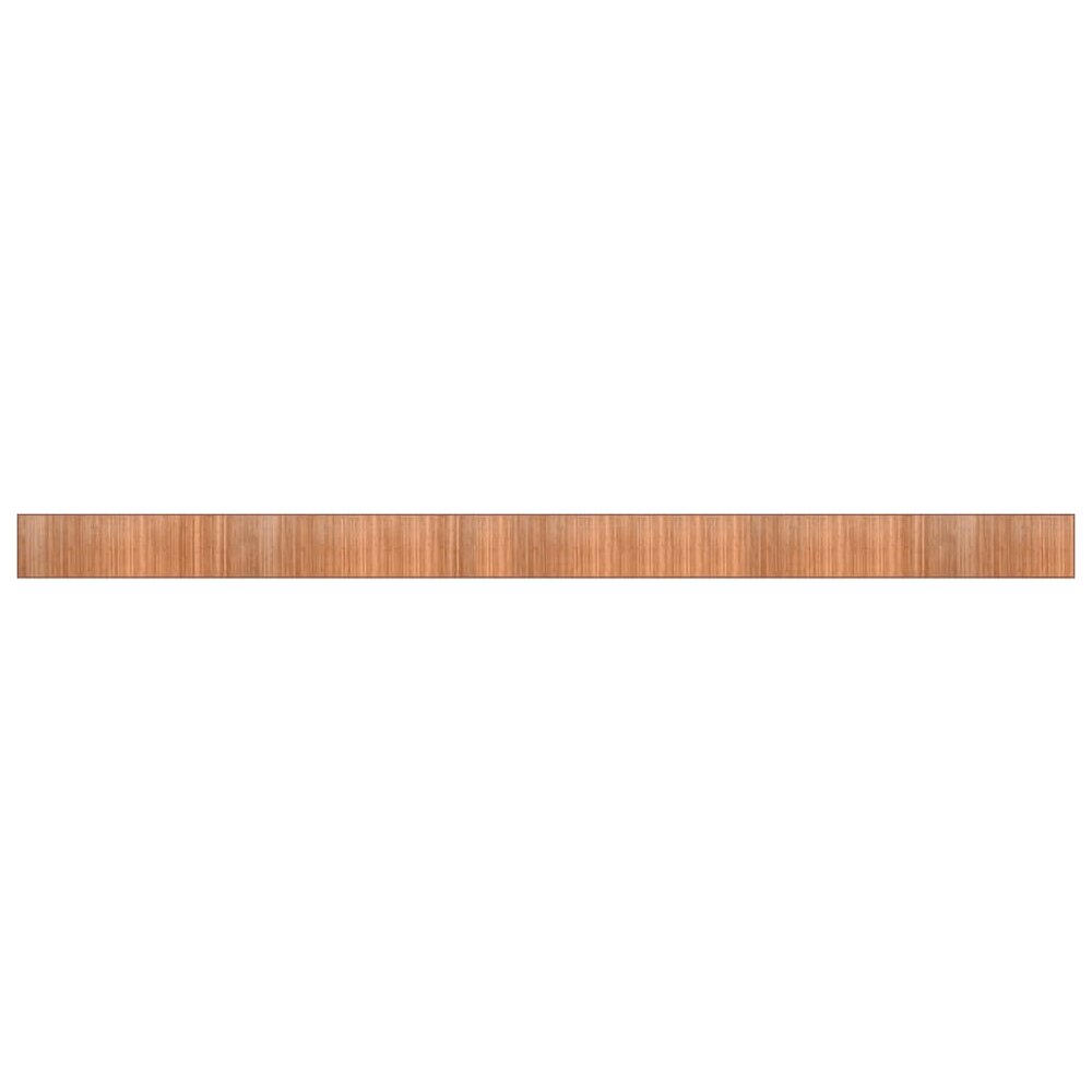 Vloerkleed rechthoekig 60x1000 cm bamboe naturel