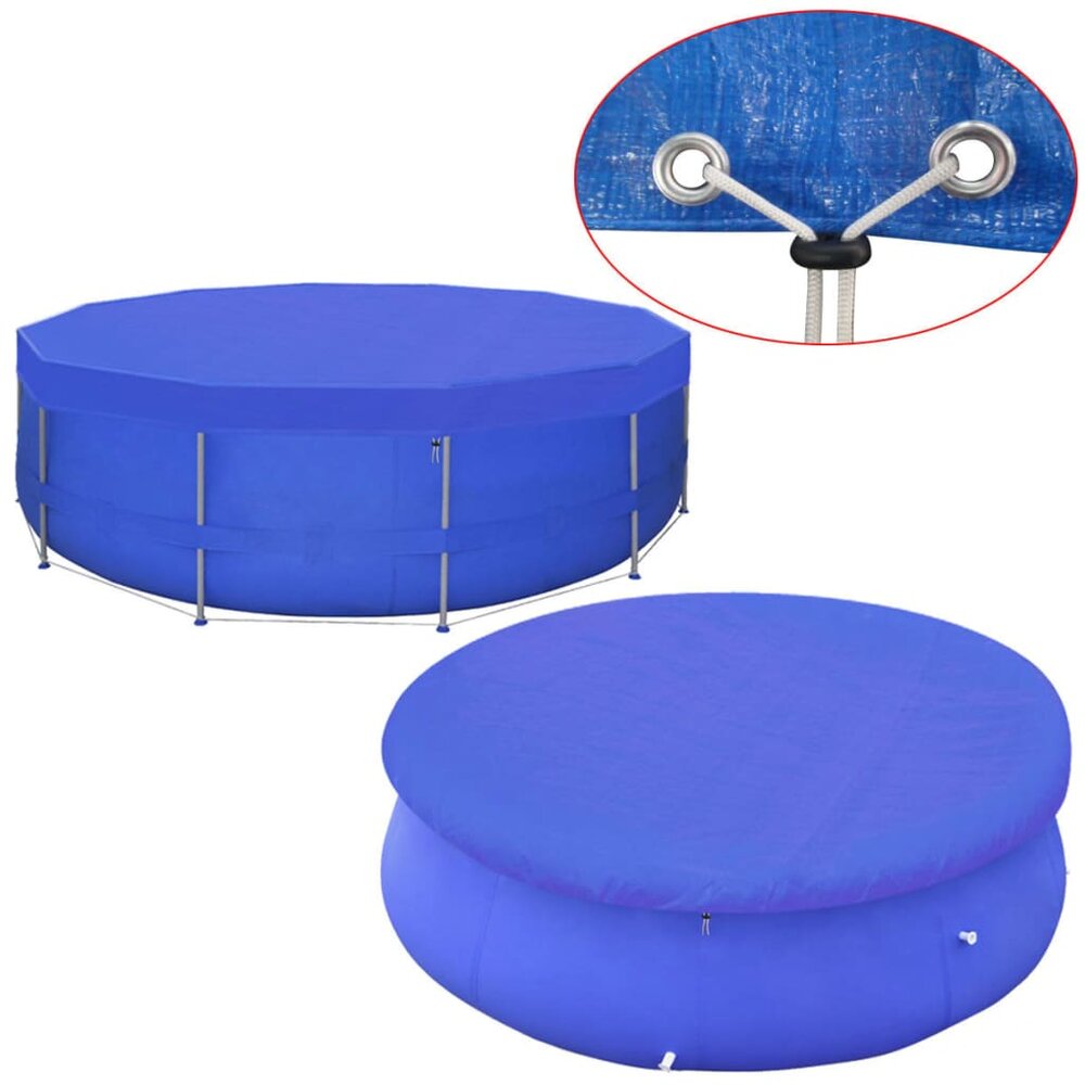 Zwembadhoes rond 90 g/m&sup2; 540 cm PE