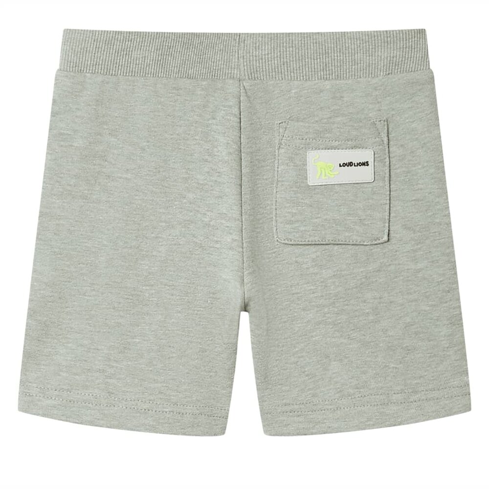 Kindershorts met trekkoord 104 gem&ecirc;leerd lichtkakikleurig