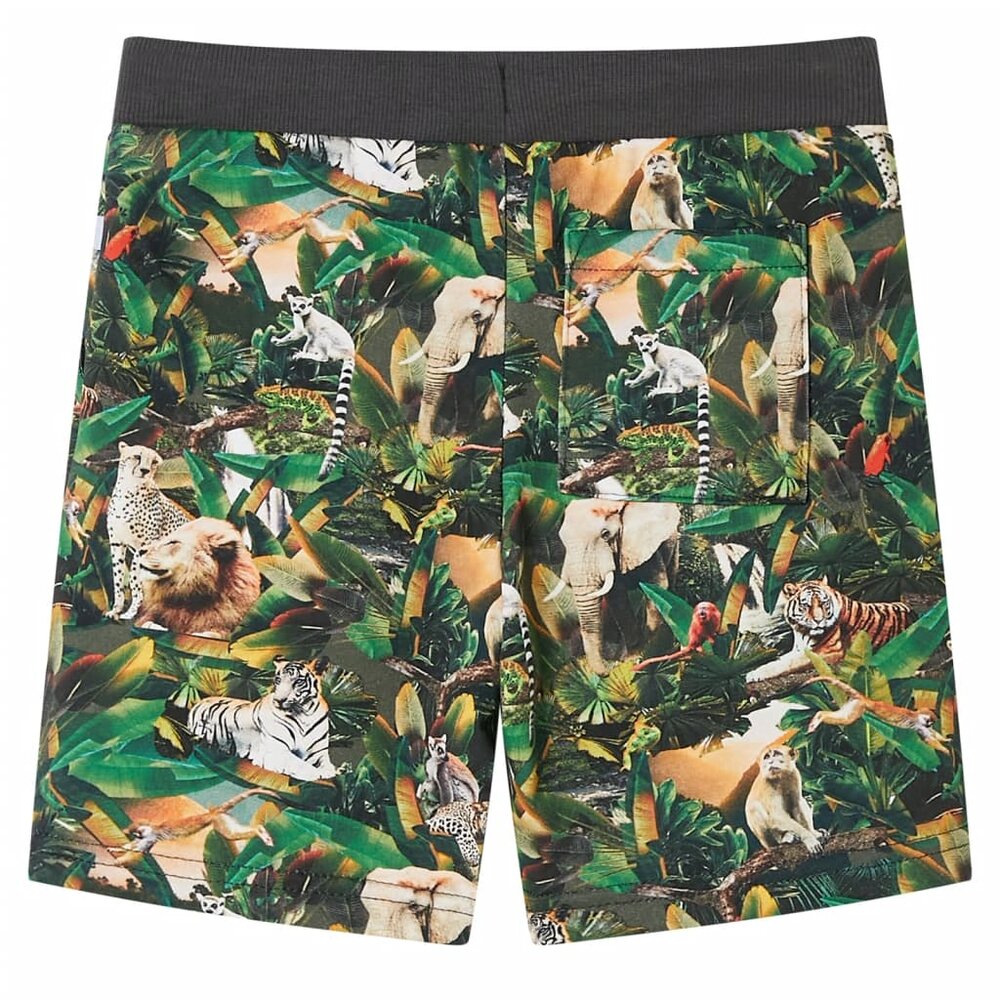 Kindershort met trekkoord 92 oudpetrol