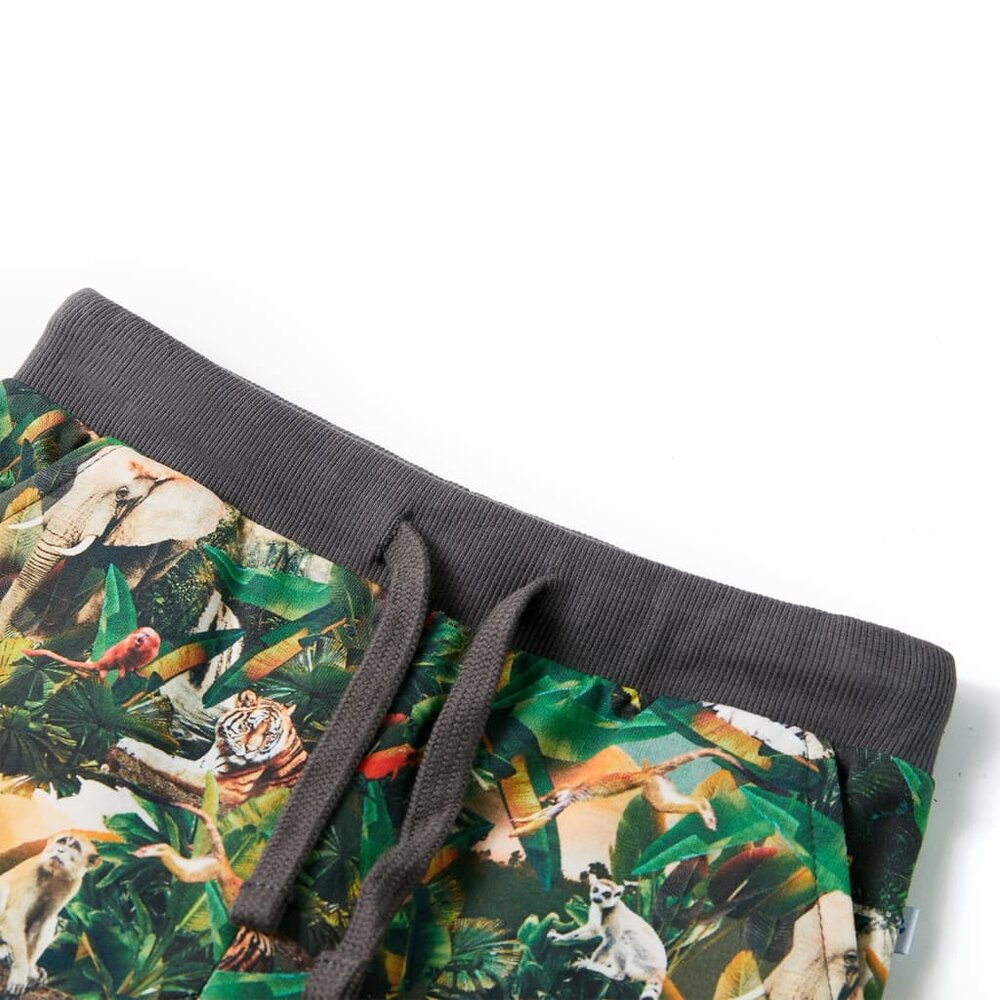 Kindershort met trekkoord 92 oudpetrol