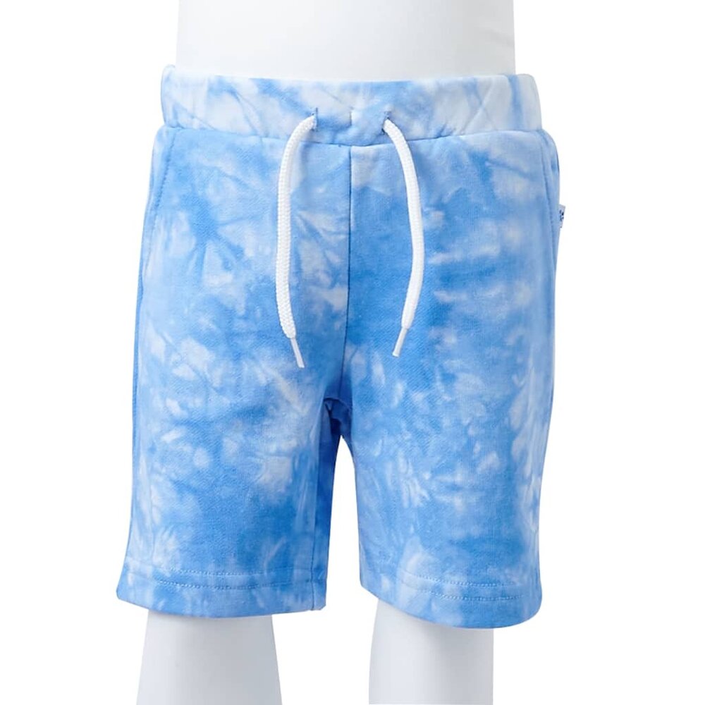 Kindershorts met trekkoord 104 zachtblauw