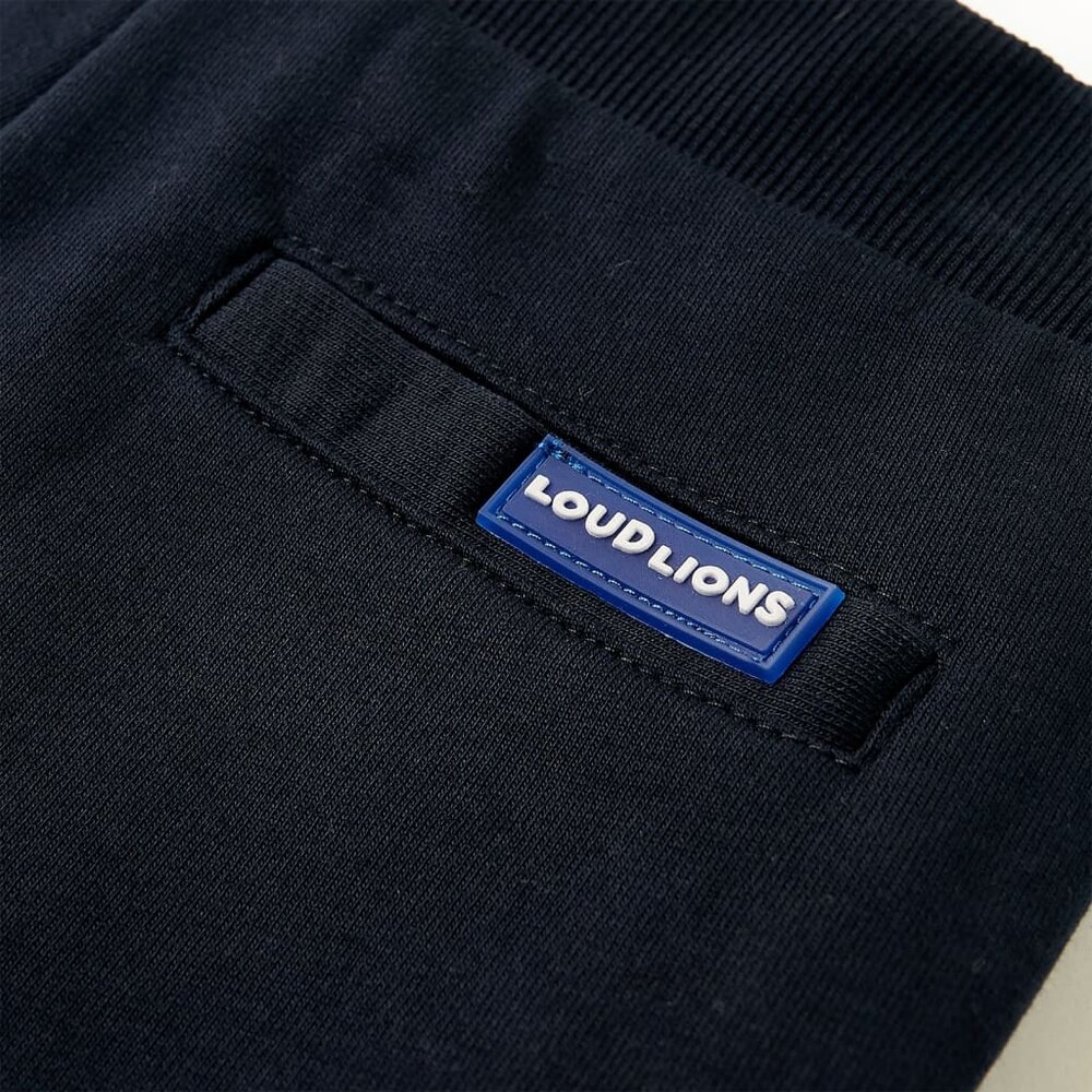Kindershort 116 marineblauw