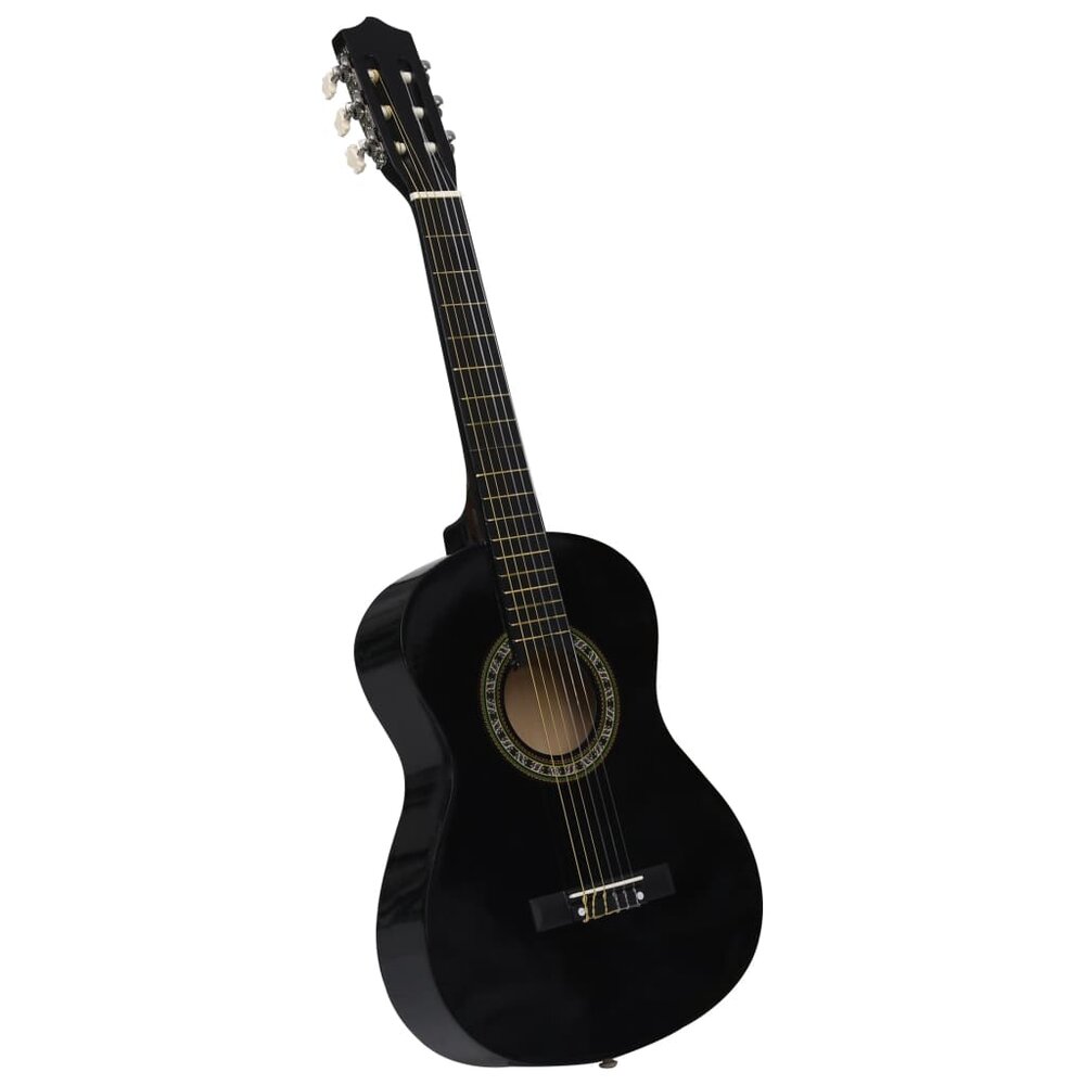 Gitaar klassiek beginner en kinderen 1/2 34&amp;quot; zwart