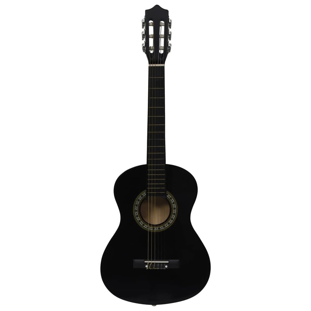 Gitaar klassiek beginner en kinderen 1/2 34&amp;quot; zwart