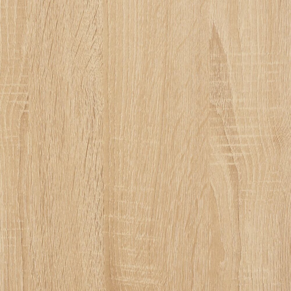 Wandrek 3-laags 30x25x100 cm bewerkt hout sonoma eikenkleurig