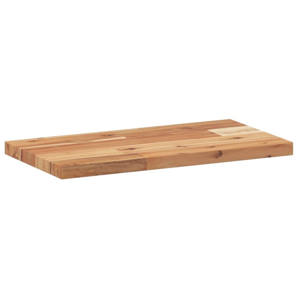 Wandschappen 3 st zwevend olieafwerking 40x20x2 cm acaciahout
