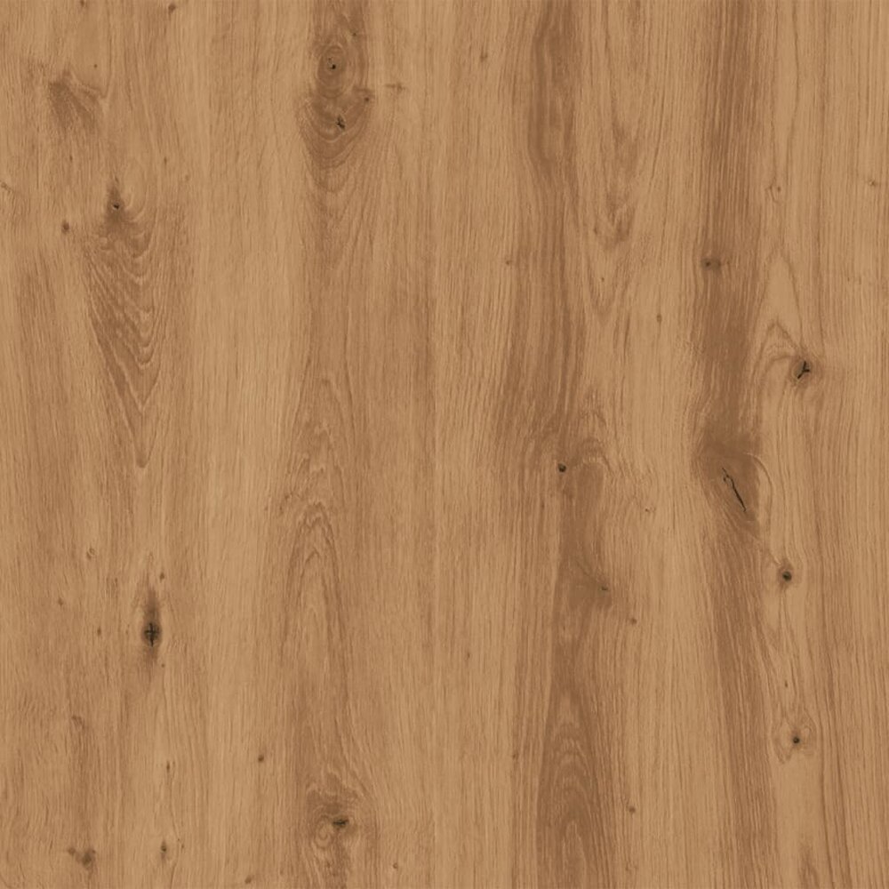 Wandschappen 2 st 50x12x50 cm bewerkt hout artisanaal eiken