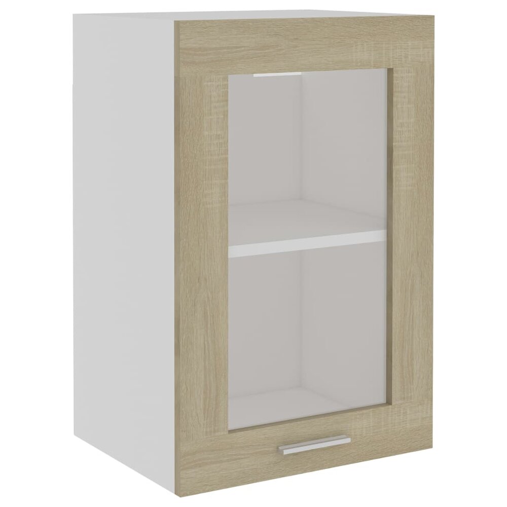 Hangkast 40x31x60 cm bewerkt hout sonoma eikenkleurig