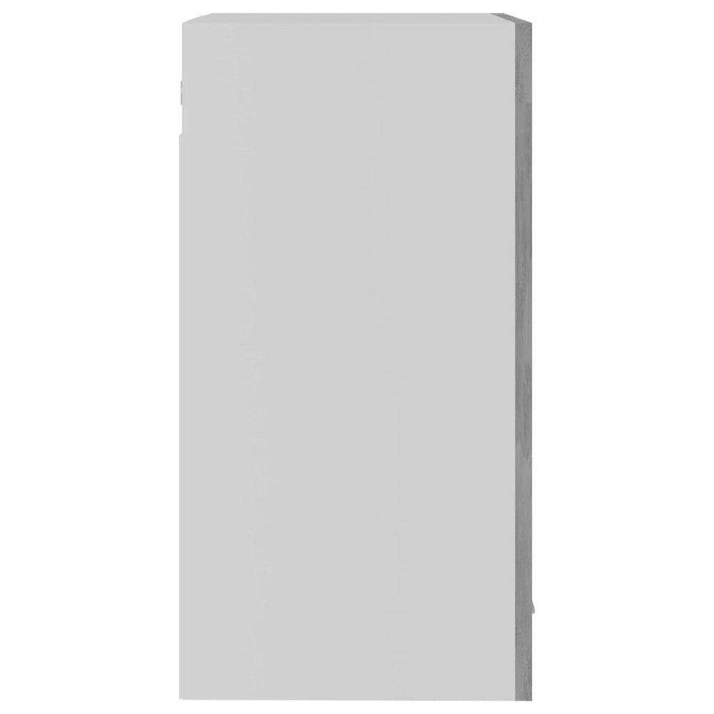 Hangkast 40x31x60 cm bewerkt hout betongrijs