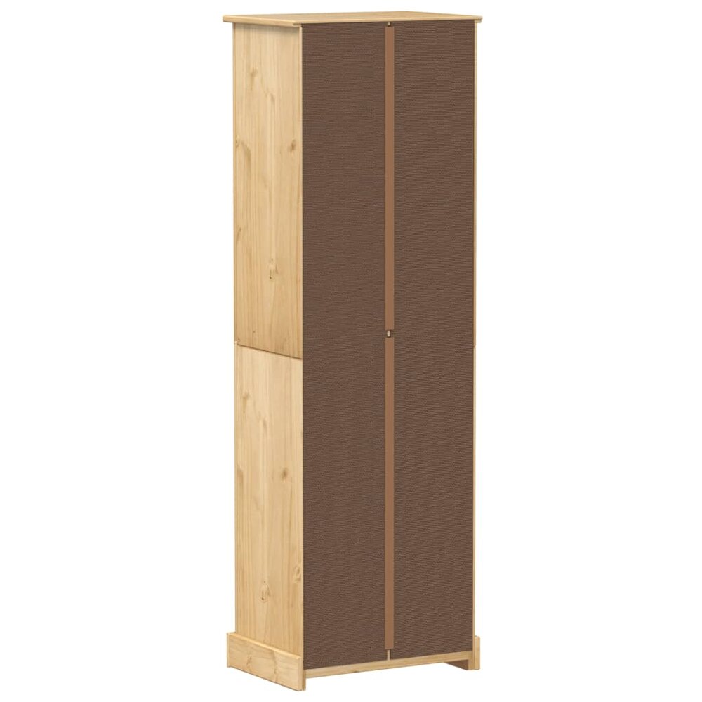 Kledingkast Corona 55x38x170 cm massief grenenhout