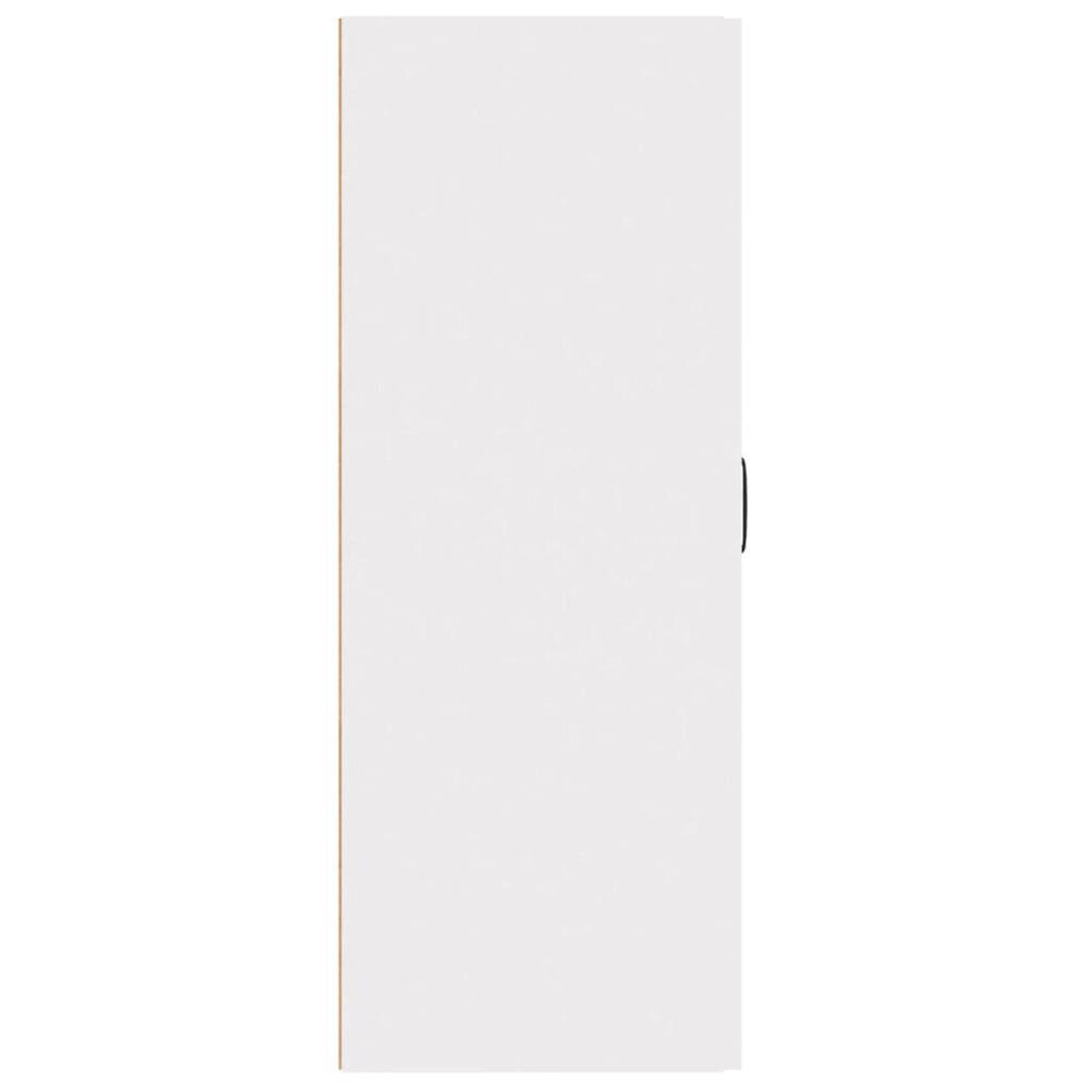 Hangkast 69,5x34x90 cm bewerkt hout wit
