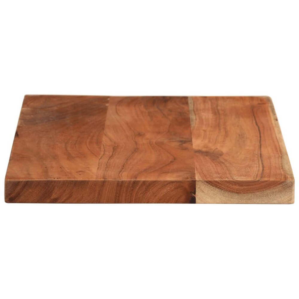 Tafelblad rechthoekig 50x40x3,8 cm massief acaciahout