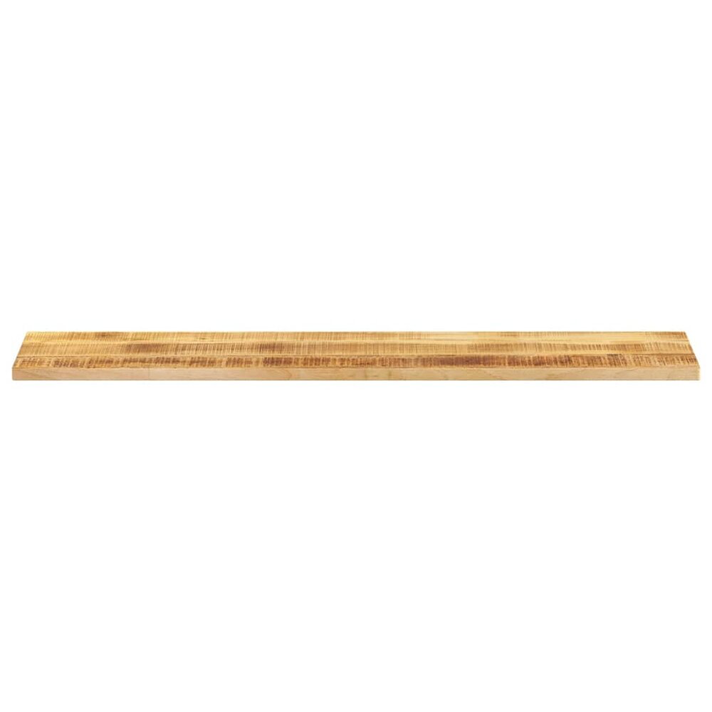Tafelblad rechthoekig 160x30x3,8 cm massief ruw mangohout