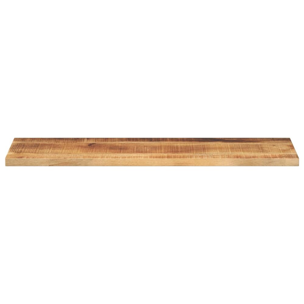 Tafelblad rechthoekig 100x20x2,5 cm massief ruw mangohout