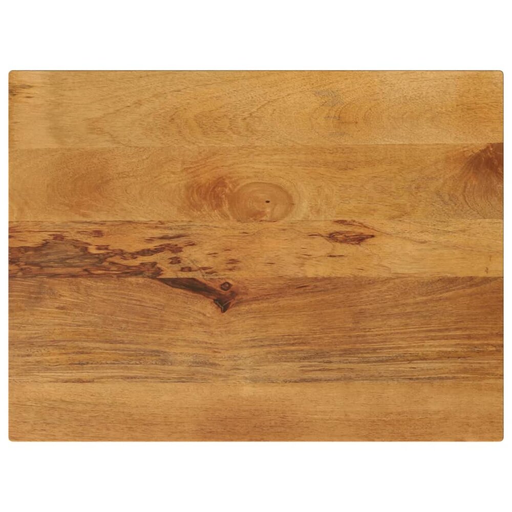 Tafelblad rechthoekig 70x60x2,5 cm massief mangohout
