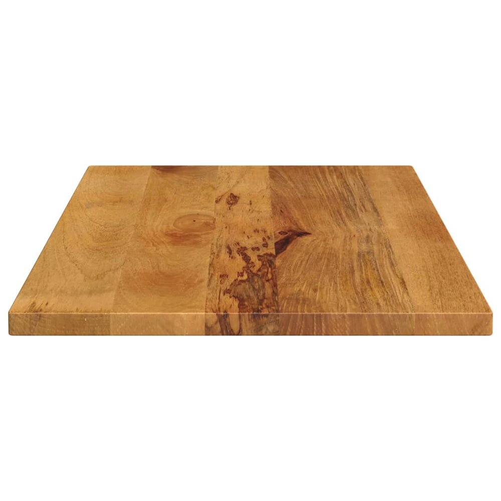 Tafelblad rechthoekig 70x60x2,5 cm massief mangohout