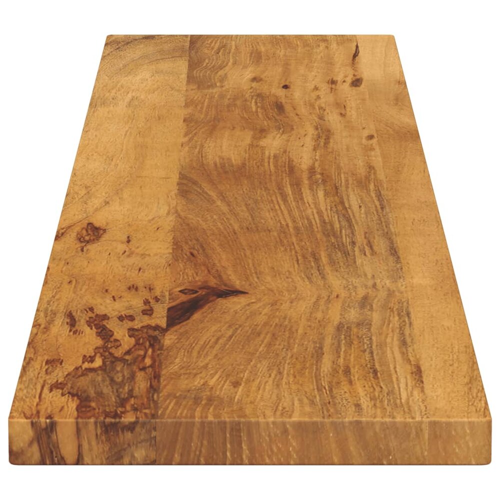 Tafelblad rechthoekig 160x30x3,8 cm massief mangohout