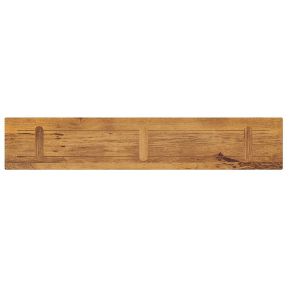 Tafelblad rechthoekig 160x30x3,8 cm massief mangohout