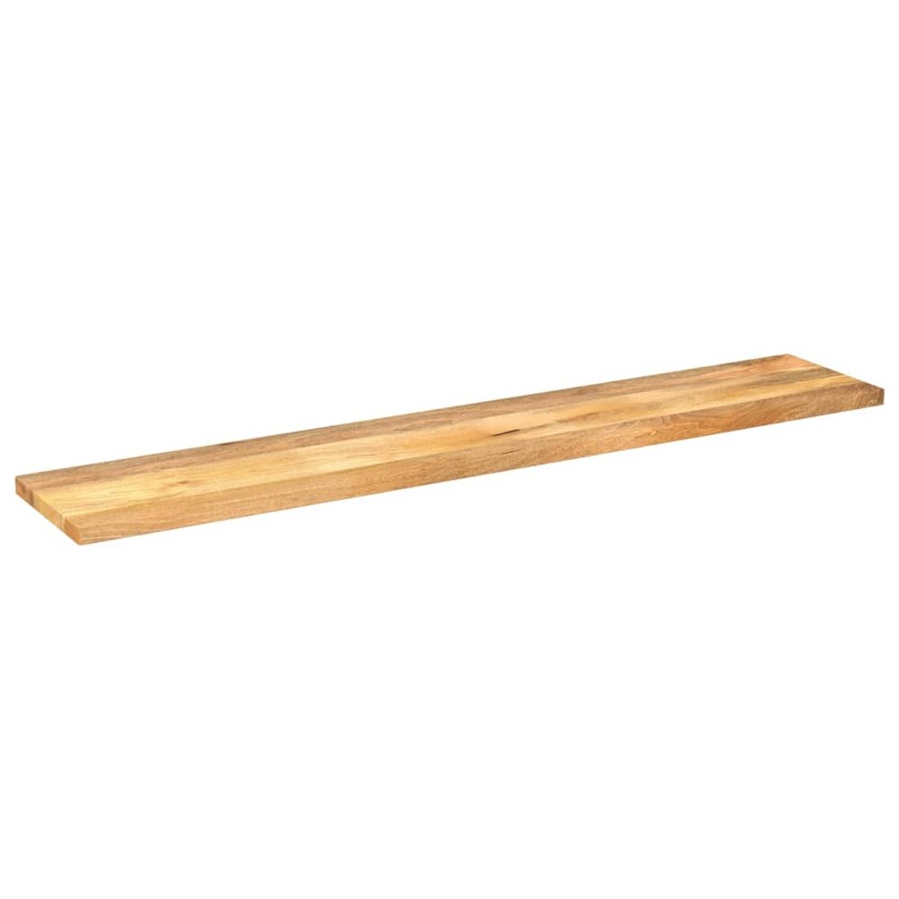 Tafelblad rechthoekig 160x40x3,8 cm massief mangohout