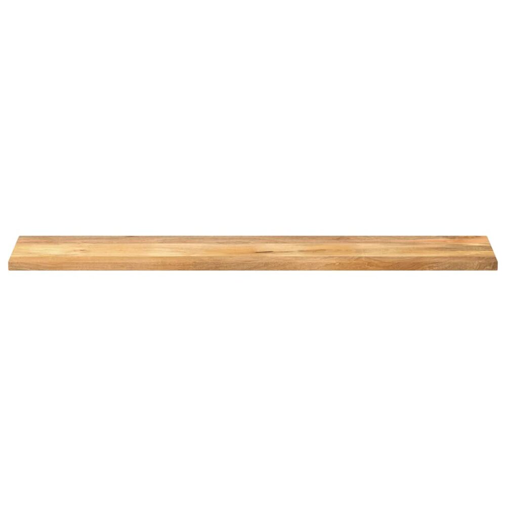Tafelblad rechthoekig 160x40x3,8 cm massief mangohout