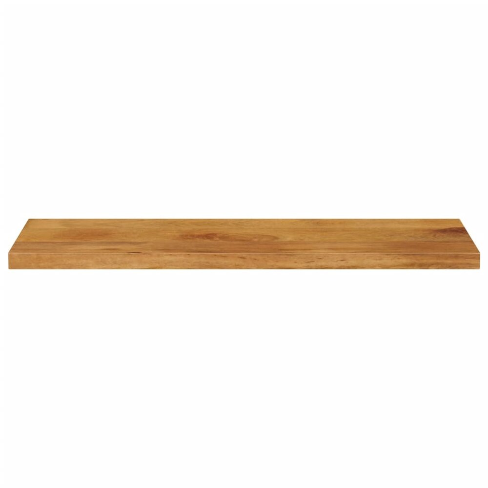 Tafelblad rechthoekig 90x30x2,5 cm massief mangohout