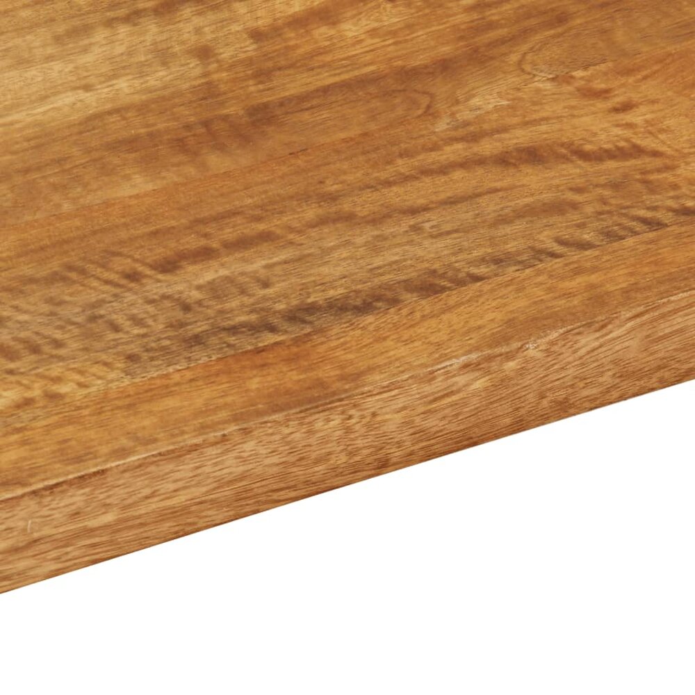 Tafelblad rechthoekig 90x20x2,5 cm massief mangohout