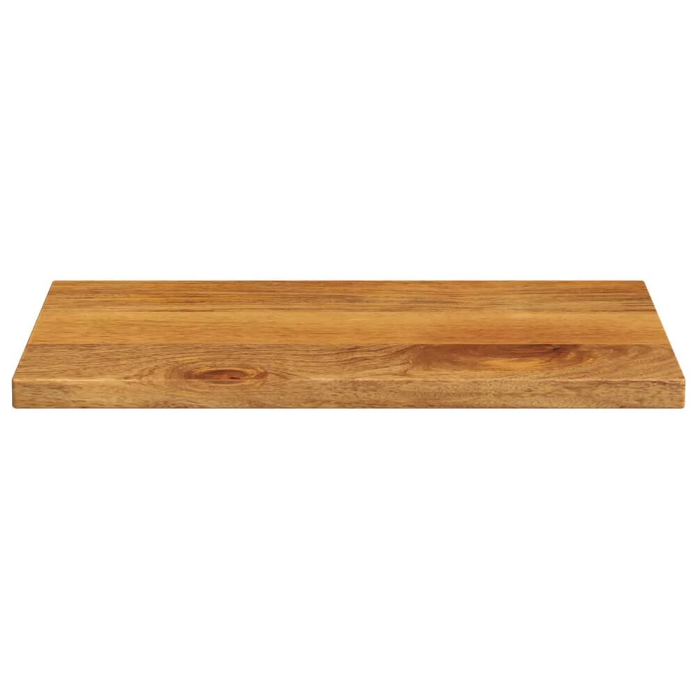 Tafelblad rechthoekig 50x30x2,5 cm massief mangohout