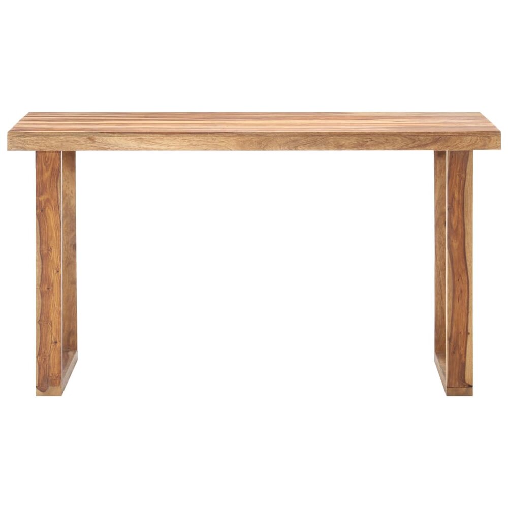 Eettafel 140x70x76 cm massief sheeshamhout
