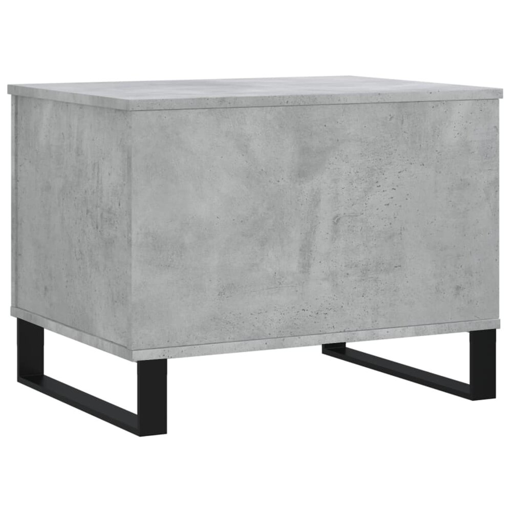 Salontafel 60x44,5x45 cm bewerkt hout betongrijs