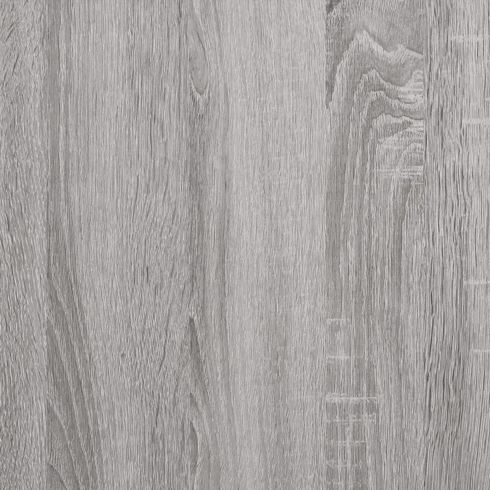 Salontafel 50x46x35 cm bewerkt hout grijs sonoma eikenkleurig