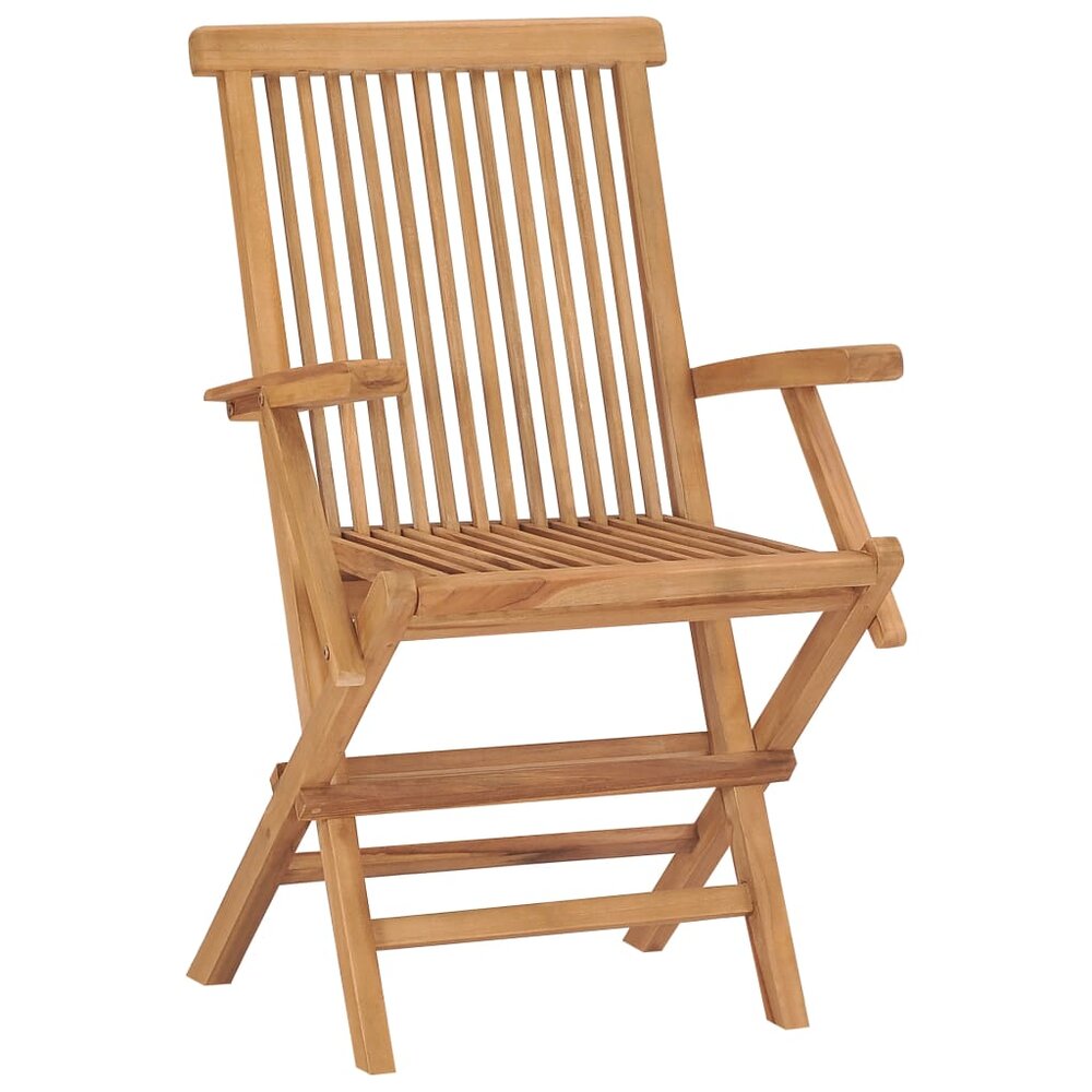 Tuinstoelen 8 st met taupe kussens massief teakhout