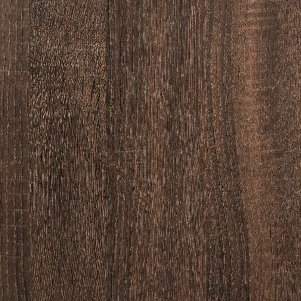 Tv-meubel 100x35x40 cm bewerkt hout bruin eikenkleur