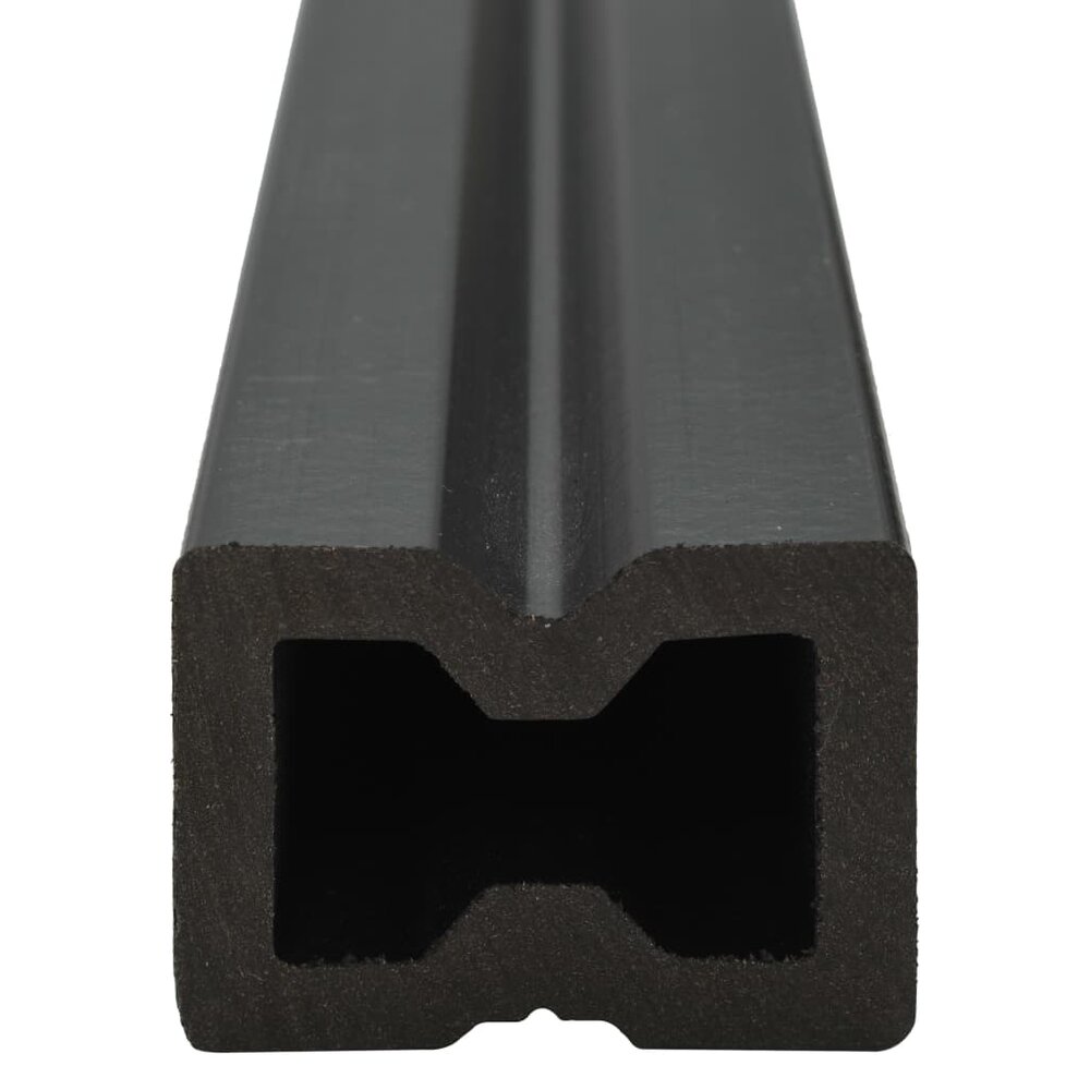 Terrasplanken HKC met accessoires 20 m&sup2; 4 m grijs