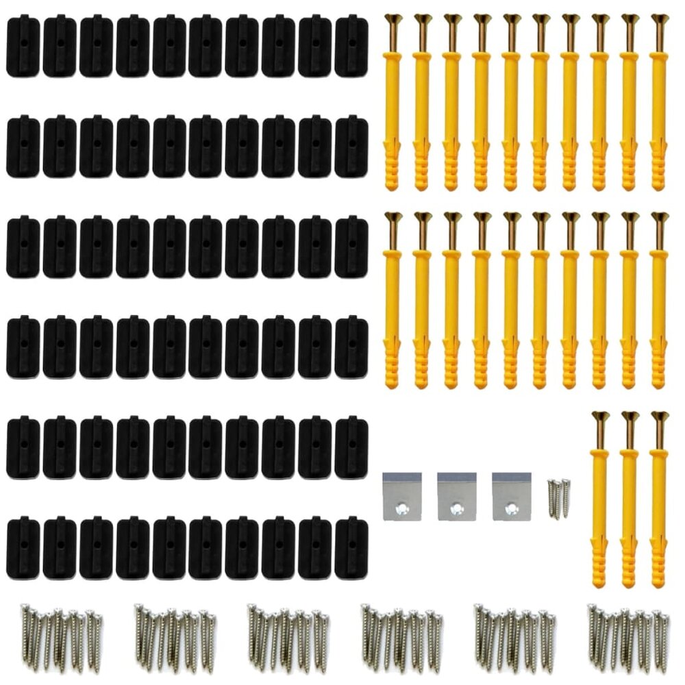 Terrasplanken HKC met accessoires 20 m&sup2; 4 m grijs