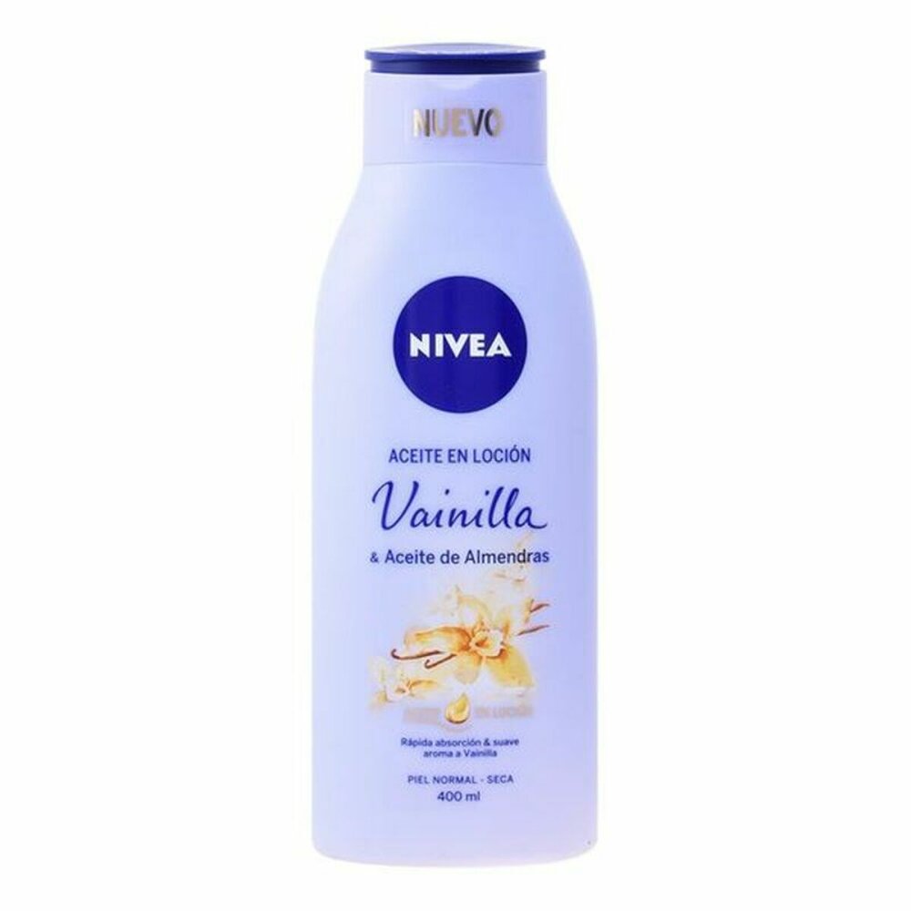 Nivea Olie Lotion Vanille En Amandel Nivea (400 Ml)