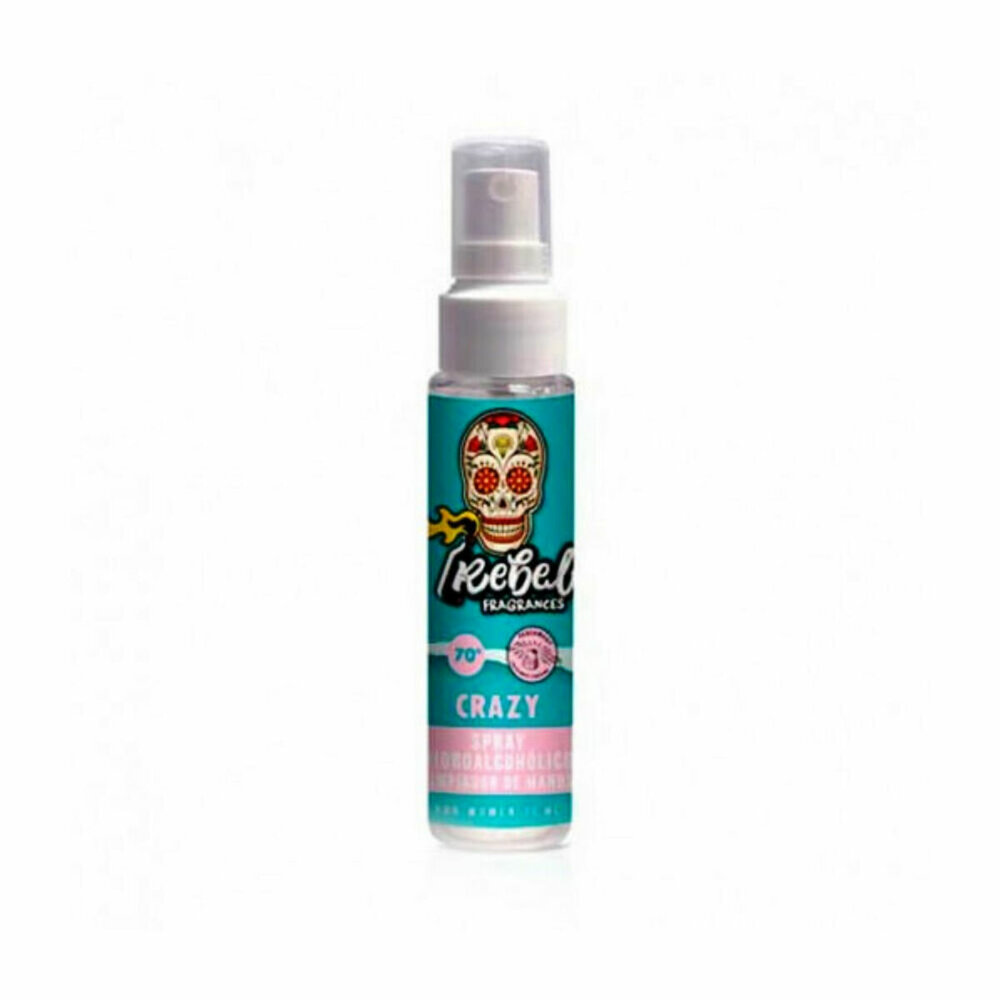 Rebel Handreinigingslotion Rebel Crazy Spray 30 Ml (75 Ml)