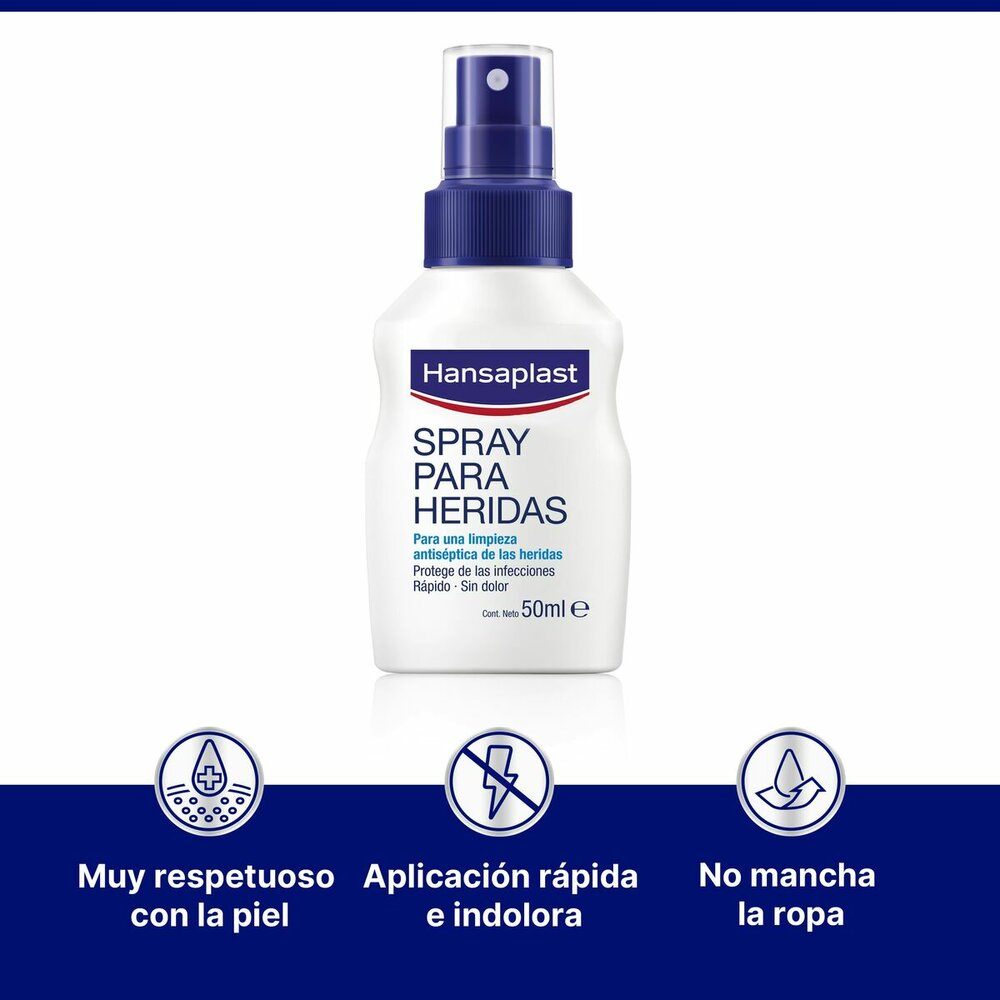 Hansaplast Desinfecterende Spray Hansaplast   Behandeling Van Wonden
