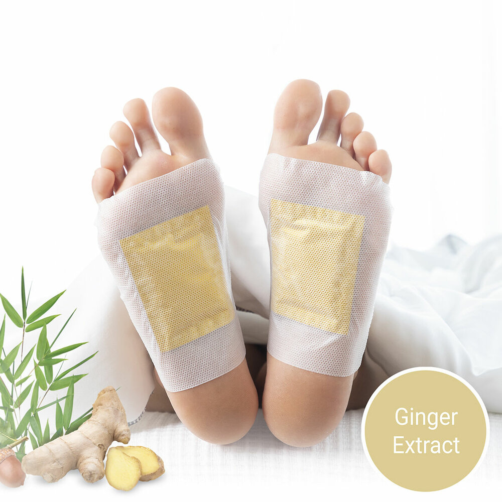 Innovagoods Detox-Patches Voor Voeten Ginger Innovagoods 10 Stuks
