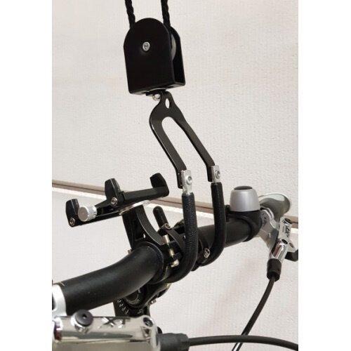 Mirage Fietslift Superlifter 57Kg Staal Zwart 11-Delig